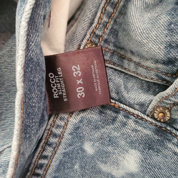 Men's Express Rocco Slim Fit Straight Leg 30 x 32 - Picture 3 of 12